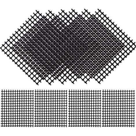 Tapis pour pots de fleurs - Lot de 50 pièces - Tapis de jardin - Grille de drainage pour pots de fleurs - Fibre de verre - Utilisation intérieure et extérieure - Empêche les fuites de terre - Drainage (1/5)