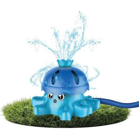 60213 Arroseur d'eau Poulpe - pour Enfants à partir de 3 Ans - avec raccord de Tuyau d'arrosage - Bleu - 15,5 x 14 x 11 cm (1/5)