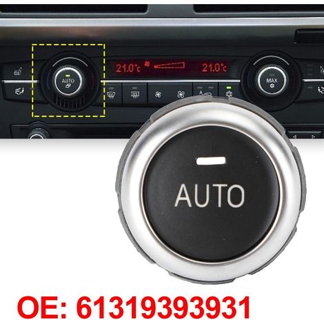 Front and rear climate control knob cover for BMW X5 X6 61319393931 (1/5)