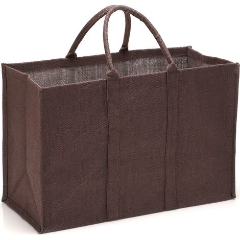 La cordeline CJN50C Borsa Multiuso in Iuta Cioccolato72L 63,0 x 30,0 x 40,0 cm (1/3)