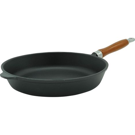 Karl Krüger 60028 Rustica Padella in ghisa, Nera, 28 cm (1/2)