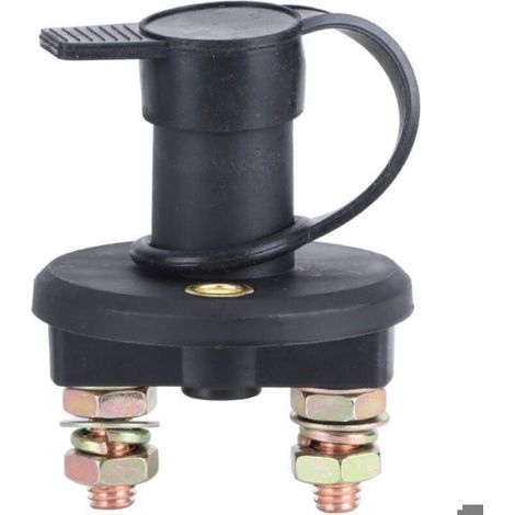 Isolateur de batterie, interrupteur de coupure de courant, 300A, vis M10 pour voiture, camion, bateau, ATV, pièces intérieures (1/5)