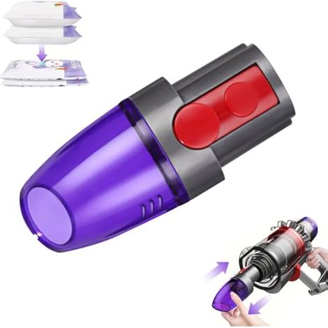 Embout adaptateur pour sacs d'aspirateur Dyson, tête d'aspiration compatible avec Dyson V7 V8 V10 V11 V15 série Slim (1/5)