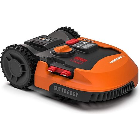 Worx Landroid L2000 cortacésped robotizado negro naranja
