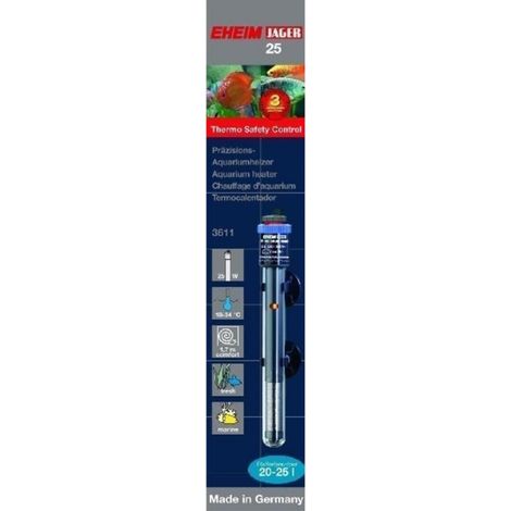 eheim Calentador Acuático Premium transparente 34,5 cm