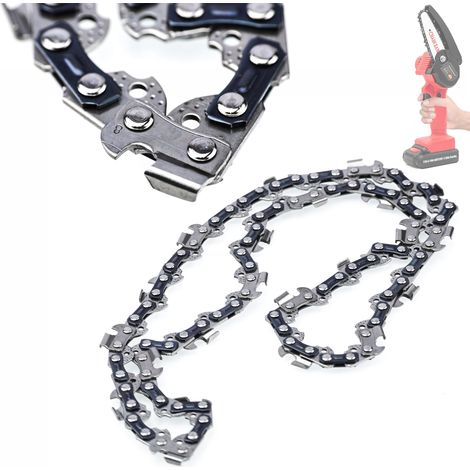 Cadena Para Sierra Electrica 12" – Acero de Alta Calidad  45 Eslabones  Compatibilidad Universal (1/5)