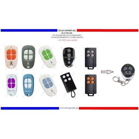 Télécommande de portail - TELECOPORTAIL - OPENGATE ONEGATE SCS1 - SCS SENTINEL - Noir - Télécommande radio (1/2)
