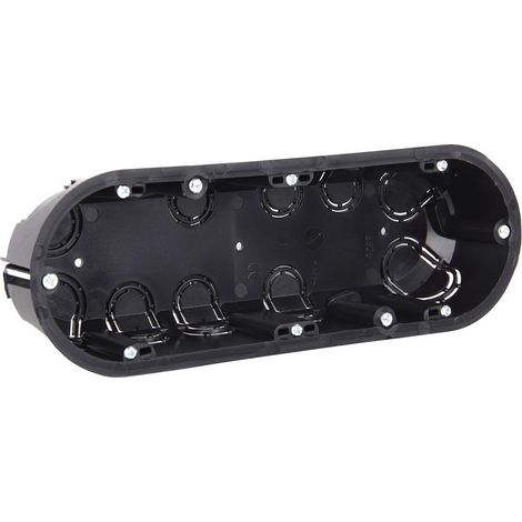 CAJA TRIPLE EMPOTRAR MECANISMOS 218X68X42 6 ENTRADAS TUBO