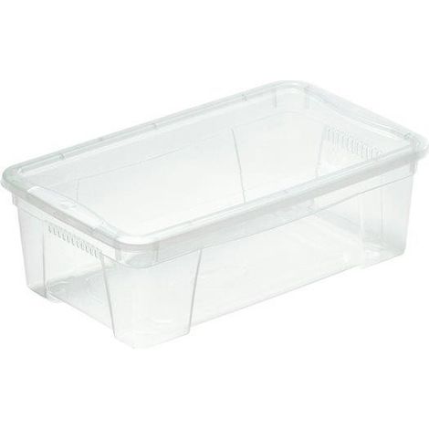 CONTENITORE TRASPARENTE CON COPERCHIO 5,7L (1/4)