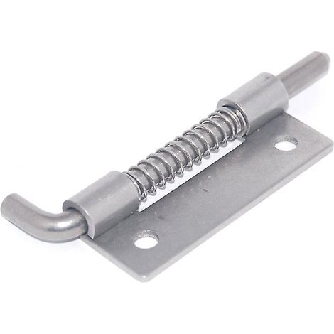 Charnière à ressort de verrouillage en acier inoxydable 304 pour boîte électrique et armoire industrielle, soudure élastique, 2 pièces (1/3)