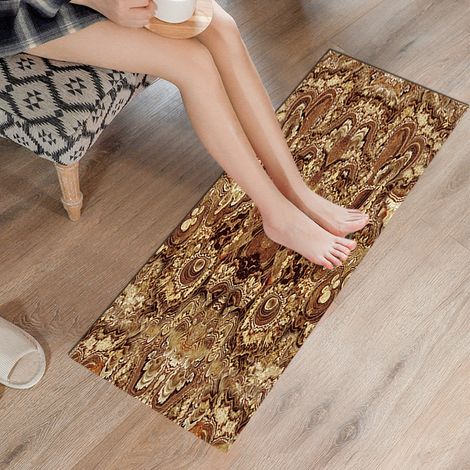 Tapis de bienvenue antidérapant pour entrée, intérieur/extérieur, chambre, salon (XL) (1/5)