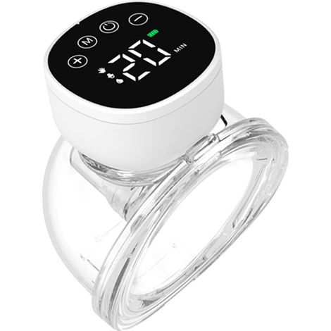 Tétine électrique LED 3 modes de fonctionnement et 1200 mAh Blanc Transparent (1/5)