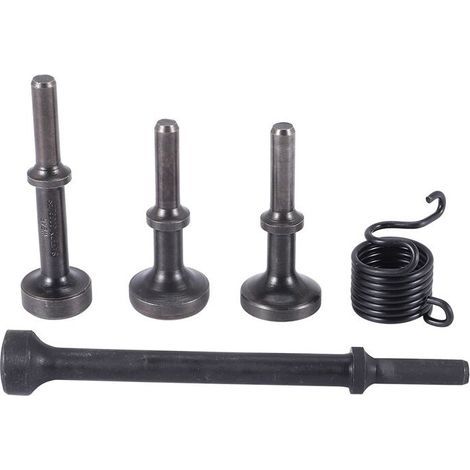 5 pièces marteau pneumatique burin ensemble d'outils lissage air (1/2)