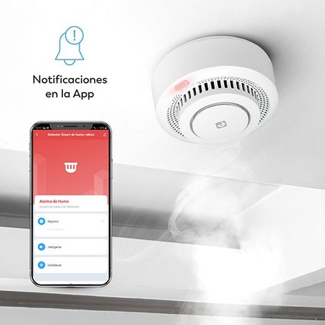 RILEVATORE FUMO SMART WIFI
