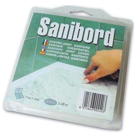 Nastro Adesivo per Sanitari 2,4Mt Bianco (1/2)