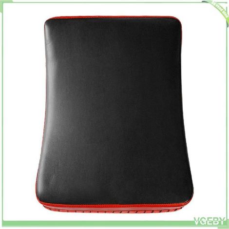 Bouclier de sport - FAFEICY - Coussin de blocage - Cuir PU - Mousse épaisse - 3 poignées - Noir (1/5)