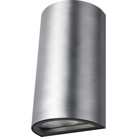 OSRAM Applique extérieure OSRAM, 3000K, applique murale haut-bas, 1050lm, 12W, aluminium, IP44, IK03, faisceau large, avec accessoires de montage (1/4)