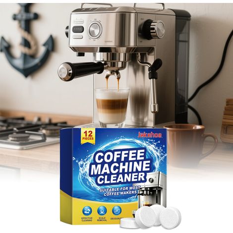 Kaffeemaschinenreiniger, Reinigungstabletten für Kaffeemaschinenfilter – 12 Stück -- BIEMMEDUE (1/5)
