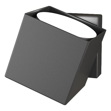 Applique Moderna Rotation Metallo Grigio Antracite 1 Luce Gx53 (1/4)