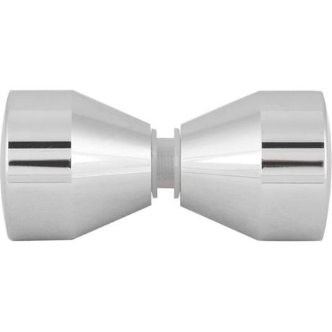 Türgriffe, verchromte Aluminiumlegierungsgriffe für Duschtüren aus Glas (1/5)