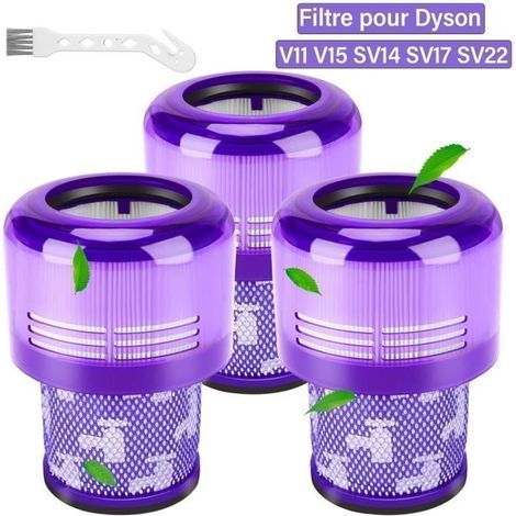 Filtre pour Dyson V11,3 Packs Filtres de remplacement pour Dyson V11 V15 SV14 SV17 SV22 (1/5)