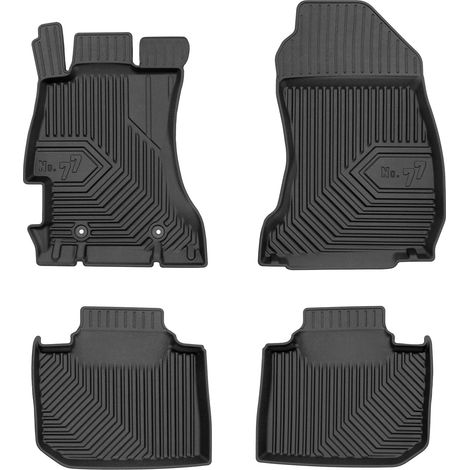 Tapis de Sol de Voiture pour Subaru WRX 2014-2021 TPE Antidérapant Noir 4Pcs (1/5)