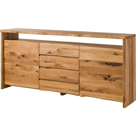 credenza in legno di Quercia Selvatica 210x45x96 quercia naturale oliato PURE OAK 701