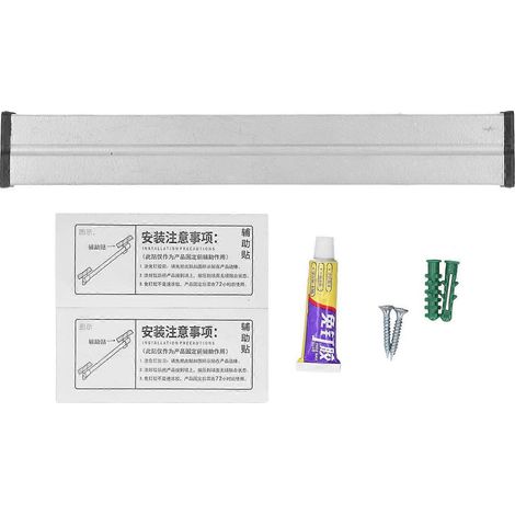 Support magnétique pour outils 200 mm, barre de rangement, accessoire pour atelier et cuisine