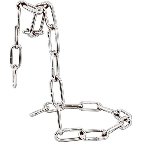 Porte-bouteille de vin flottant créatif Stable, support à chaîne en métal à forte charge pour décoration de table, argent (1/5)