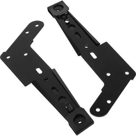 Schwarzes Eisen-Verbindungsstück für Ecksofas, 2-teilig, schnelle Montage und einfache Demontage, multifunktionales Design für Sessel und Sofas in Büros oder Gästezimmern (1/5)