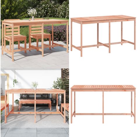 Gartentisch 203,5x90x110 cm Massivholz Douglasie - Holztisch - Gartentisch - Esszimmertisch - Douglasie - Gartenmöbel - Home & Living (1/5)