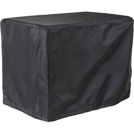 Housse de protection universelle pour g��n��rateur 66 x 51 x 51 cm - Imperm��able �� la poussi��re et aux UV - Rectangulaire - Noir