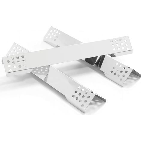 Lot de 3 plaques chauffantes en acier inoxydable pour Series G3, G3-S, G3-S Nero, Vario+, 40,2 cm, couvercle de brûleur de rechange, pour G2, G4, G6 et rails d'arômes (1/5)