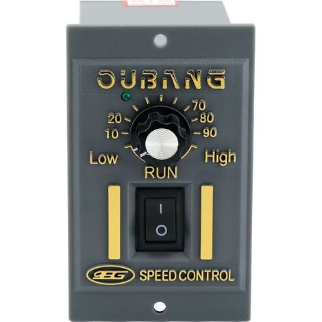 Contrôleur de vitesse de moteur, interrupteur de commande AC, 1 rangée, 6 broches, accessoire de Rotation CW CCW, 250W (1/5)