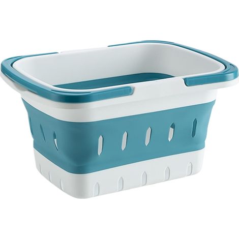 Panier de douche , seau baignoire pliable avec poignée , organisateur multifonctionnel pour camping-