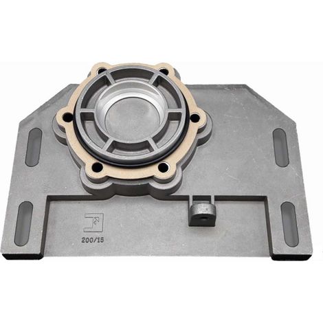 FADINI 200166 Base Basamento Orizzontale Per Motore MEC 200 200/15 Ricambio