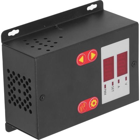 CCM-TK 30A Motordrehzahlregler, PWM mit Digitalanzeige, Sanftanlauf und -stopp, Hochleistungsschalter für Gleichstrommotoren (1/5)