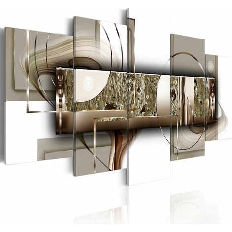 Tableau structure d'or - 100 x 50 cm (1/4)