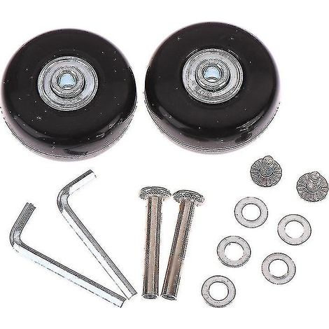 Ersatzrollen für Koffer, Kofferreparatur, Achsen mit 50 mm Außendurchmesser, Deluxe-Modell + Hfmqv-Schrauben (1/5)