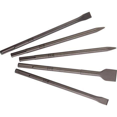 Set di scalpelli Metabo SDS-max, 5 pezzi, 630488000