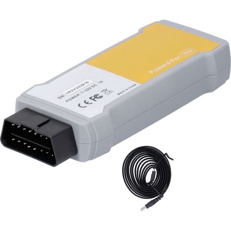 Scanner de Diagnostic de voiture, lecteur de Code OBD2, dispositif de détection de défauts adapté à VIDA Dice 2014D (1/5)