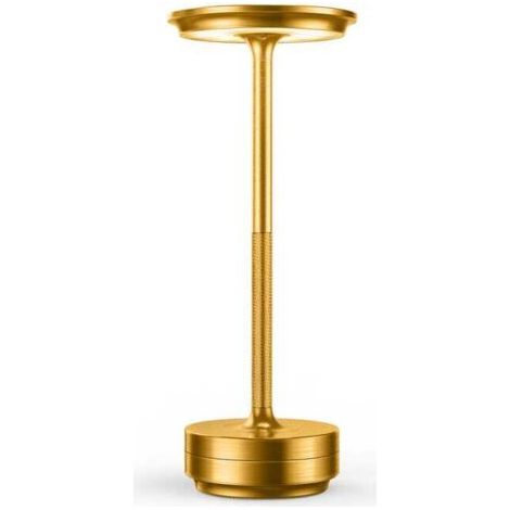 BUNTHAUS Lampe de table sans fil, mini lampe de chevet USB à piles rechargeables 2600 mAh LED 3 niveaux de luminosité Lampes sans fil