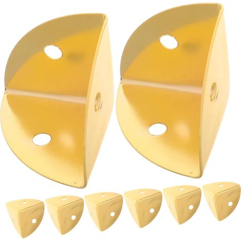 8 protège-coins pour meubles, fer, pour meubles et étagères (1/5)