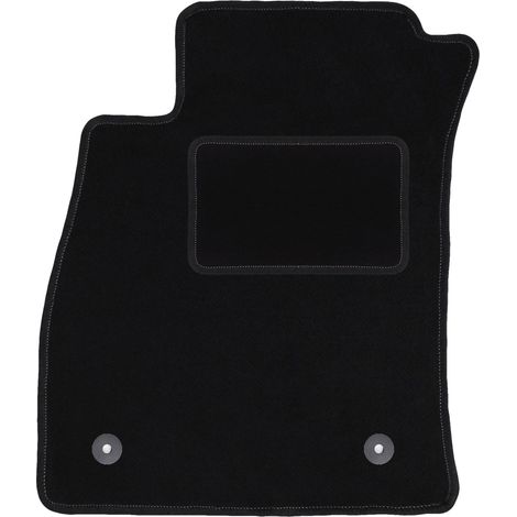 Tapis conducteur noir pour Nissan Juke F15 (2010-2017) – Doublure en polypropylène – Ajustement précis pour protection efficace