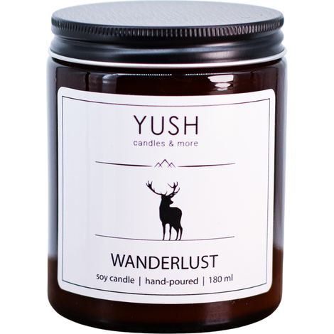 Wanderlust – Sojakerze Johannisbeere-Bergamotte-Apfel – lecker – 180 ml (1/3)