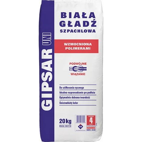 Yeso blanco Gipsar 20 kg