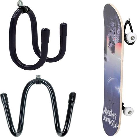 Lot de 2 supports de tuyau d'aspirateur , support de tuyau d'aspirateur , support de tête d'aspirateur , crochet de tuyau mural pour aspirateur de garage , aspirateur de magasin , aspirateur bidon