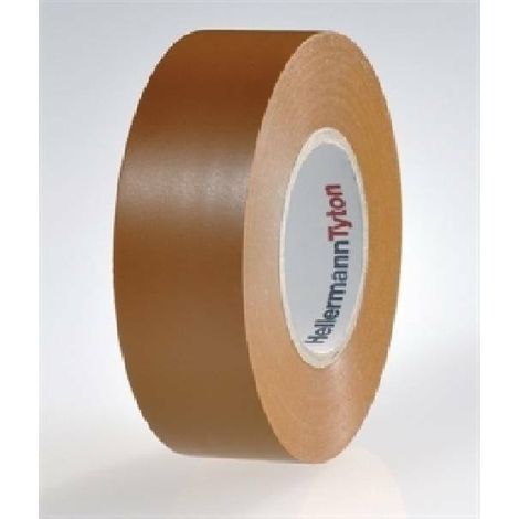 Hellermann tyton helatape flex 15-25x25-cinta de color marrÓn 710-00140