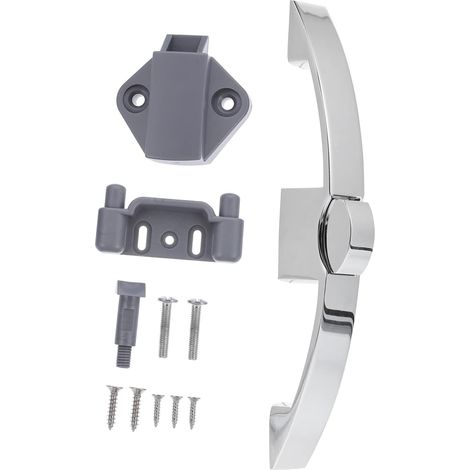 Serrure à bouton, poussoir en zinc pour armoires (1/5)