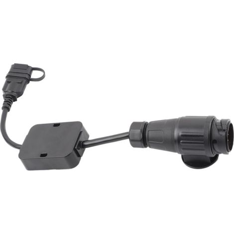 Adaptateur Connecteur Remorque Câblage Feu Arrière Européen 13 Broches Vers Américain 4 Broches Plug Play (1/4)